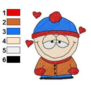 South Park Embroidery Design 6